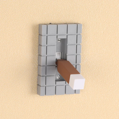 Pixel Style Switch Board — Creative, Easy-to-Install Decorative Switch for Holiday & Home Decor