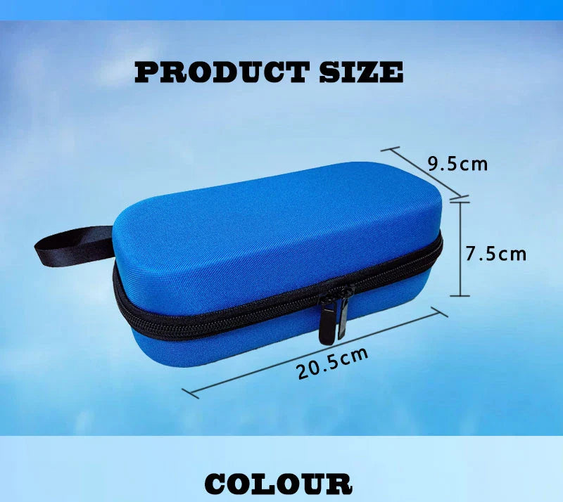 Medical Cooler Travel Pouch with 4 Ice Packs – EVA Insulin Pen Case & Drug Freezer Box for Diabetes Cooling Storage