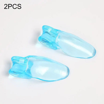 2PC Silicone Toe Splitter & Correction Device – Hallux Valgus Relief, Toe Sleeve for Large Foot Bone Separation, Manicure Tools