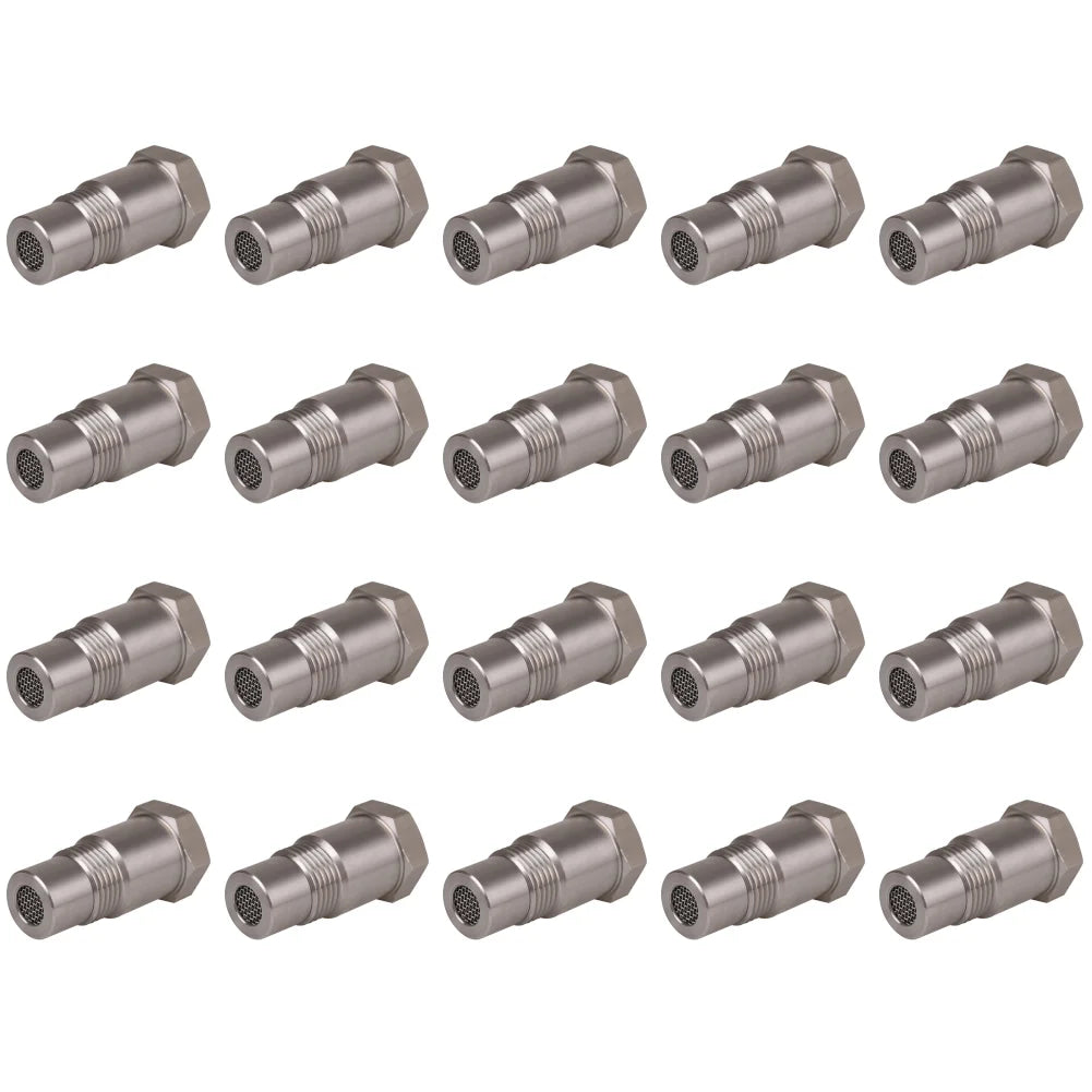 Car CEL Fix Adapter – 1-20pcs Stainless Steel Oxygen O2 Sensor Eliminator, M18X1.5 Check Engine Light Replacement Accessory