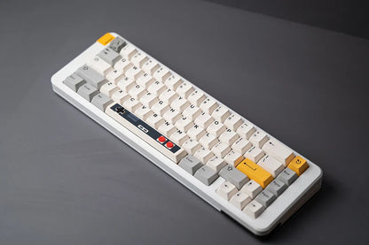 Retro Gamepad Keycap 6.25u Spacebar – Artisan ABS Keycap for MX Switches, Black & White for Mechanical Gaming Keyboards