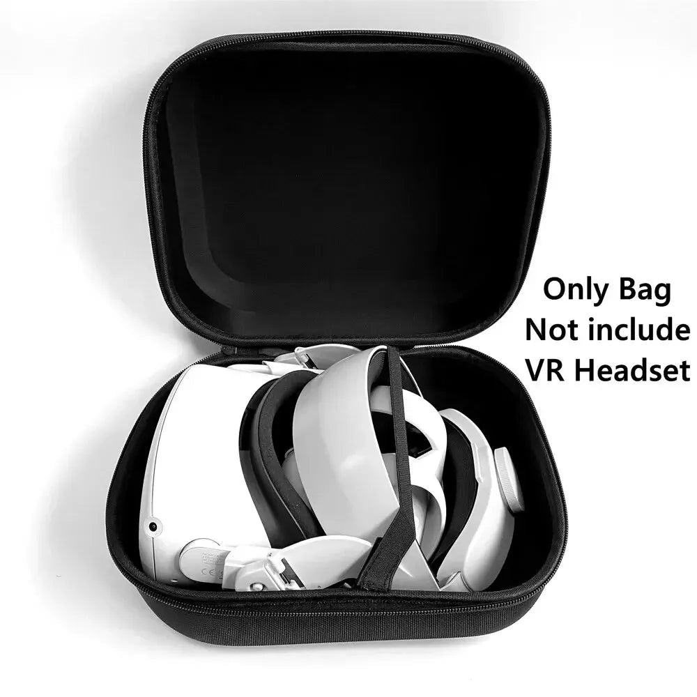 FICEP Hard EVA Carrying Case for Oculus Quest 2, Meta Quest 3 & Pico 4 – Portable VR Headset Travel Storage Bag