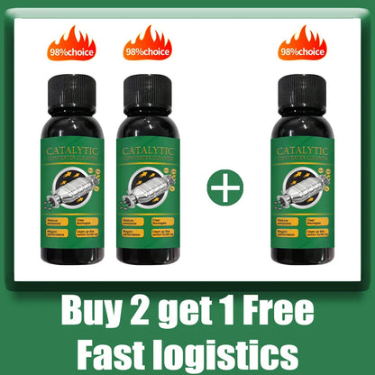 Powerful Three-Way Catalytic Converter Cleaner – Heavy Duty Car Carbon Deposit & Sludge Removal All-Purpose Engine Cleaning Solution