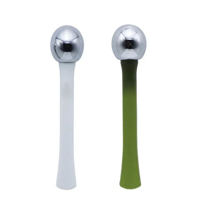 Gold Alloy Eye Massage Roller & Cream Applicator – Anti-Wrinkle Dark Circle Facial Massager