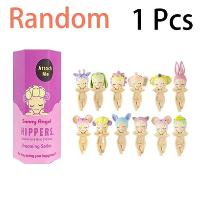 75-Style Kawaii Sonny Angel Mini Figure Blind Box – Dreaming Dogtime Collectible Doll for Kids & Fans