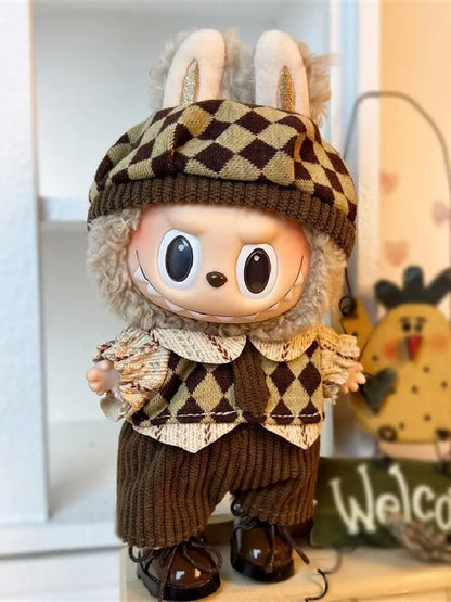 17cm Labubu V1/V2 Doll Clothes – Cosplay Outfits & Accessories | Kids Toy Gift with Various Styles