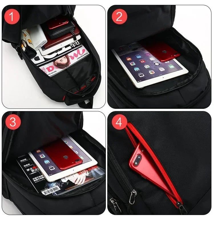 Classic Large Capacity Backpack - Stylish Student & Travel Outdoor Backpack