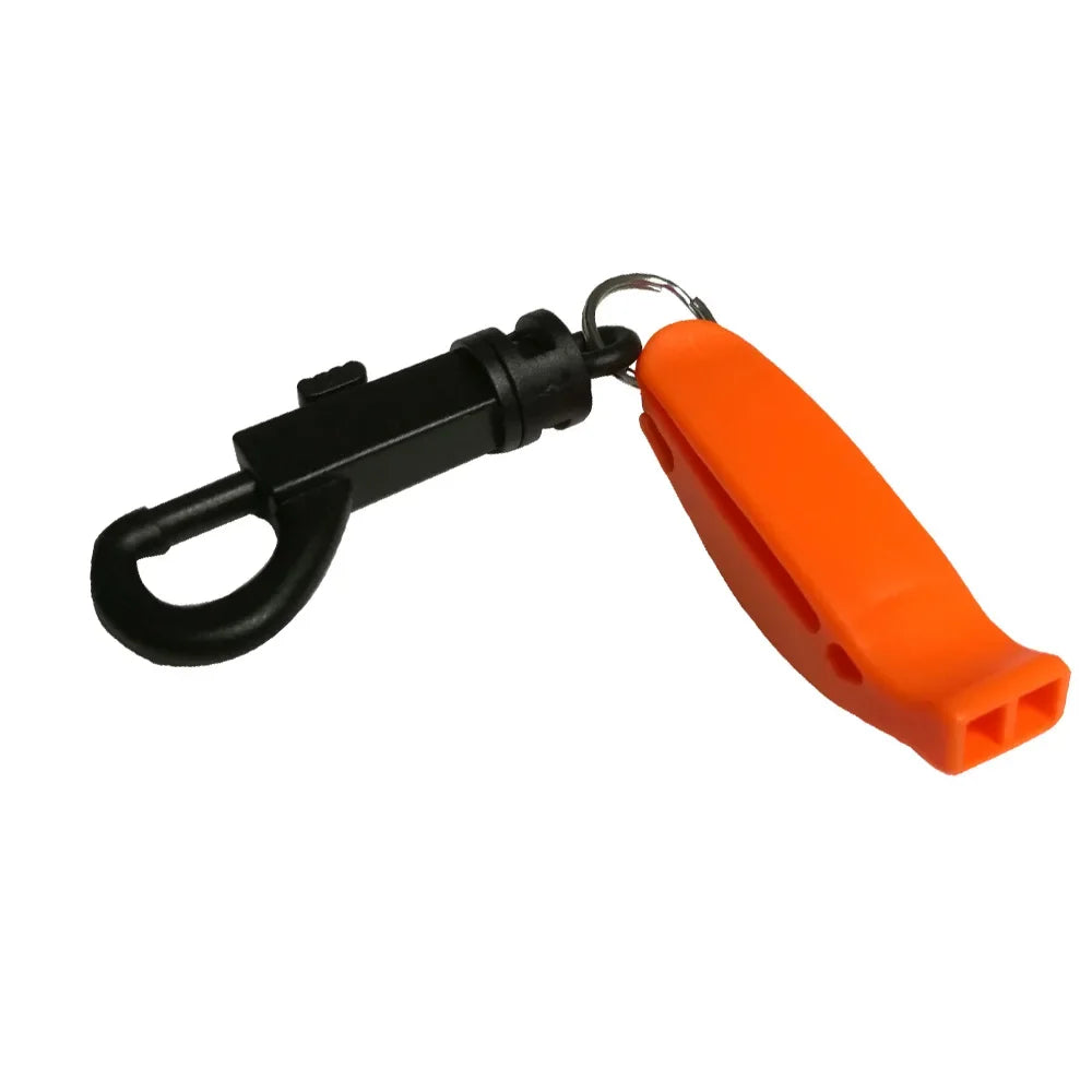Safety Whistle with Clip – Outdoor Emergency Signal for Boating, Hiking, Camping, & Scuba Diving