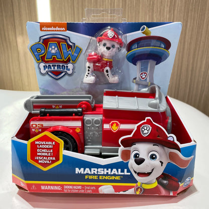 Paw Patrol Dino Rescue Rex Ryder Everest Vehicle Set - Collectible Action Figures and Rescue Toy Gift for Kids
