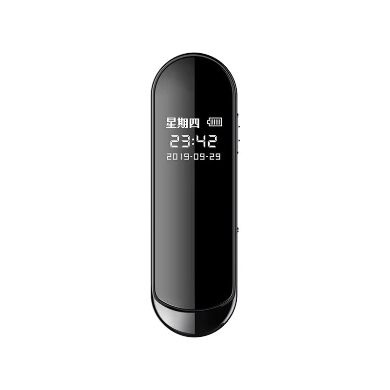 1080P Mini Action Camera - Portable Wide-Angle Necklace Audio & Video Recorder with 4-128GB Storage