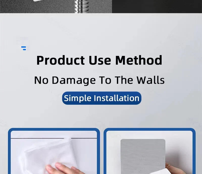 Universal Adjustable Shower Head Holder – Replacement Hand Shower Bracket for Slide Bar Bathroom Accessories