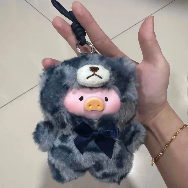 Blind Box Lulu Pig Vinyl Plush – Retro Teddy Series Cute Bag & Desktop Decoration Gift