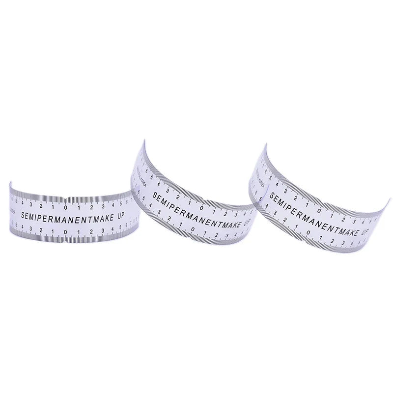 Reusable Eyebrow Mapping Ruler - Microblading Guide Stencil & Precision Makeup Measuring Tool
