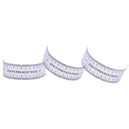 Reusable Eyebrow Mapping Ruler - Microblading Guide Stencil & Precision Makeup Measuring Tool