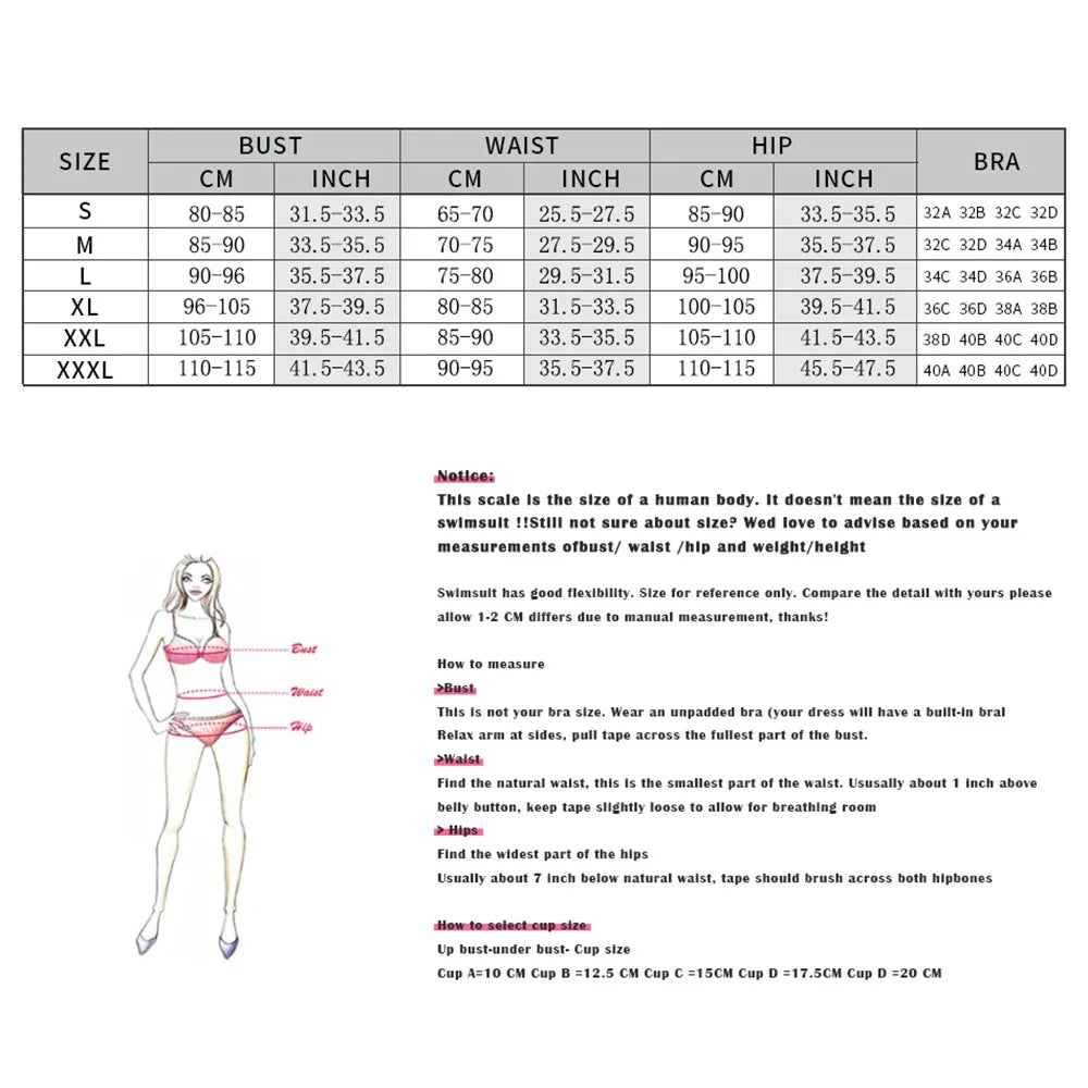 2025 Women’s Push-Up Bikini Set – Sexy Micro Swimwear, Bandeau Brazilian Beach & Pool Bathing Suit