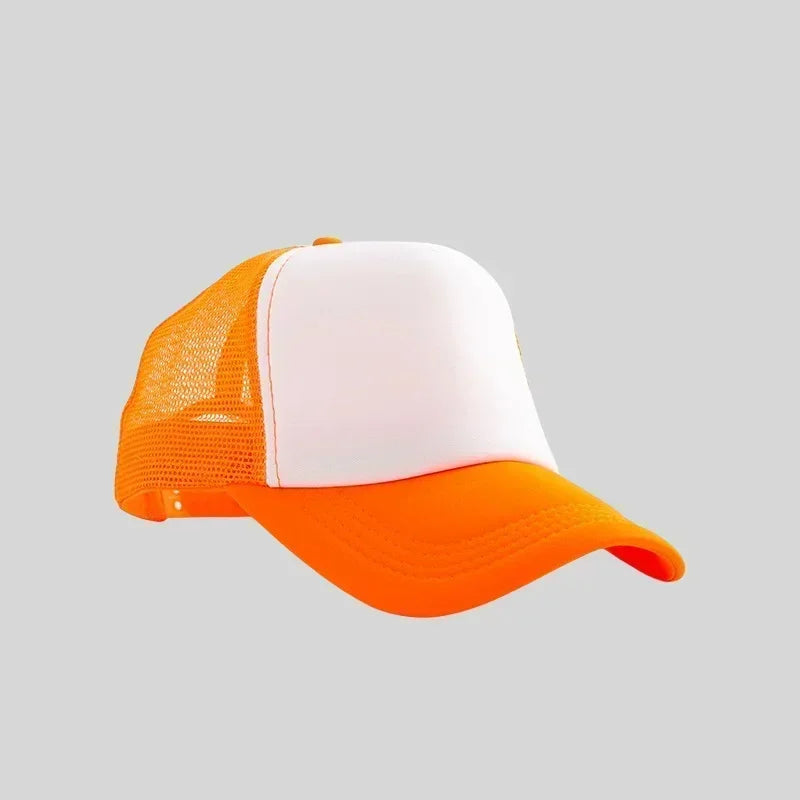 Personalized Logo Trucker Hats - Custom Foam Mesh Baseball Caps for Men & Women, Snapback Sun Hats