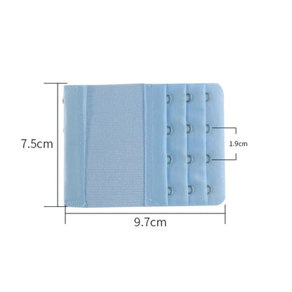 4-Row 4-Hook Bra Extender Set – Adjustable Strap Buckle for Bra Extension, Sewing Tool & Intimates Accessories