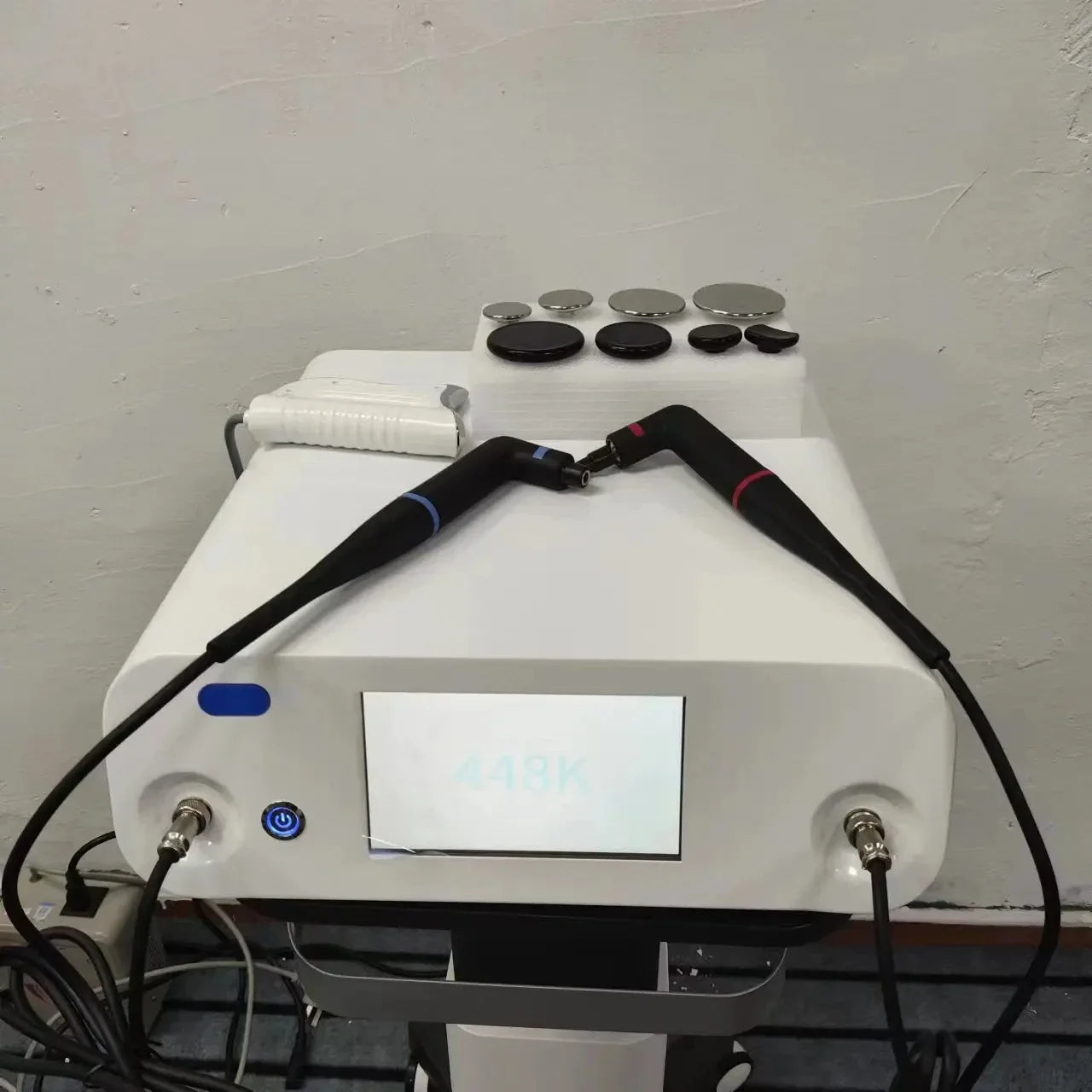 448kHz Tecar CET RET JDM Therapy Machine — Pain Relief, Body Shaping & Fat Reduction Diathermy Device