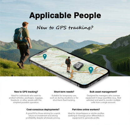 Best 4G Anti-Theft GPS Tracker for Car & Motorcycle – Strong Magnetic Vehicle Locator with Secure App Tracking