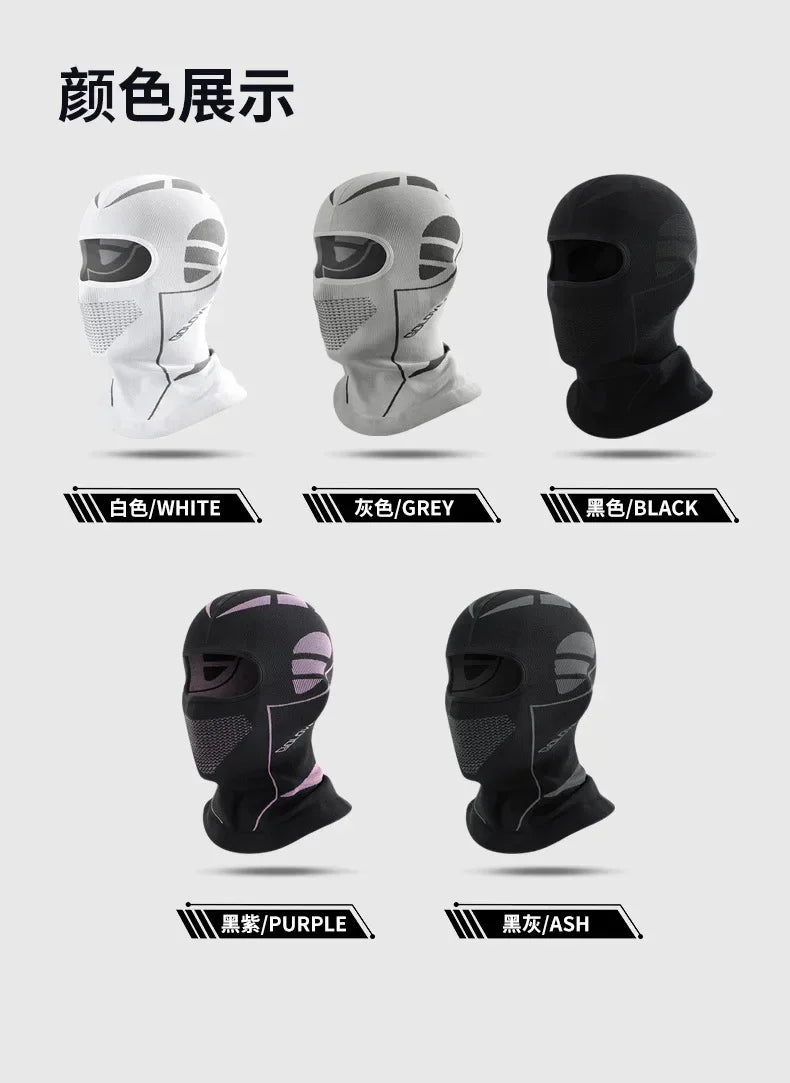 Unisex Cold-Proof Thermal Scarf & Balaclava Full Face Mask Winter Ski Hat with Neck Cover