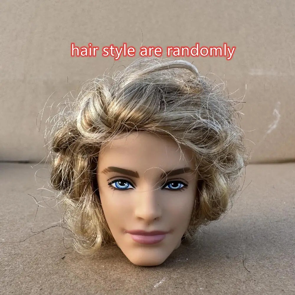 1/6 Vintage Doll Heads – Mermaid & Princess Super Model for 30cm Male & Female Dolls, Birthday Gift for Kids