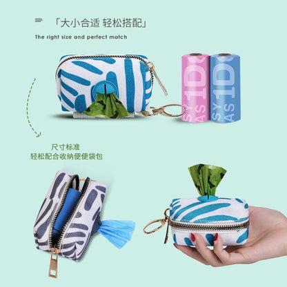 EPI Biodegradable Dog Poop Bags: Pet Garbage Bag Dispenser for Dog Cleaning Supplies - Eco-Friendly Dog Products