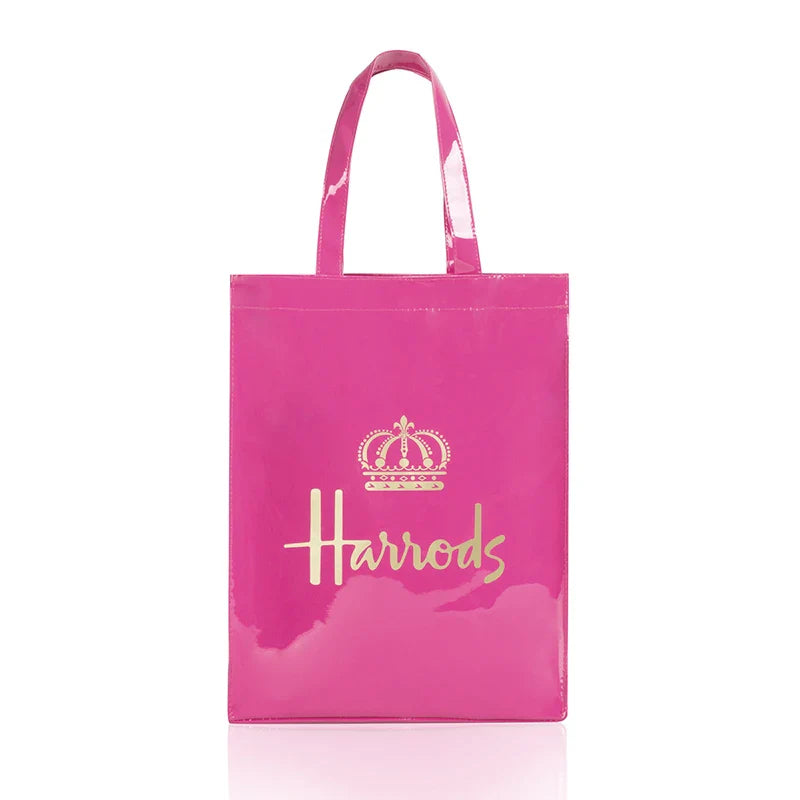 Simple Stylish PVC Reusable Shopping Bag – Luxury Eco-Friendly Waterproof Tote for Summer Beach