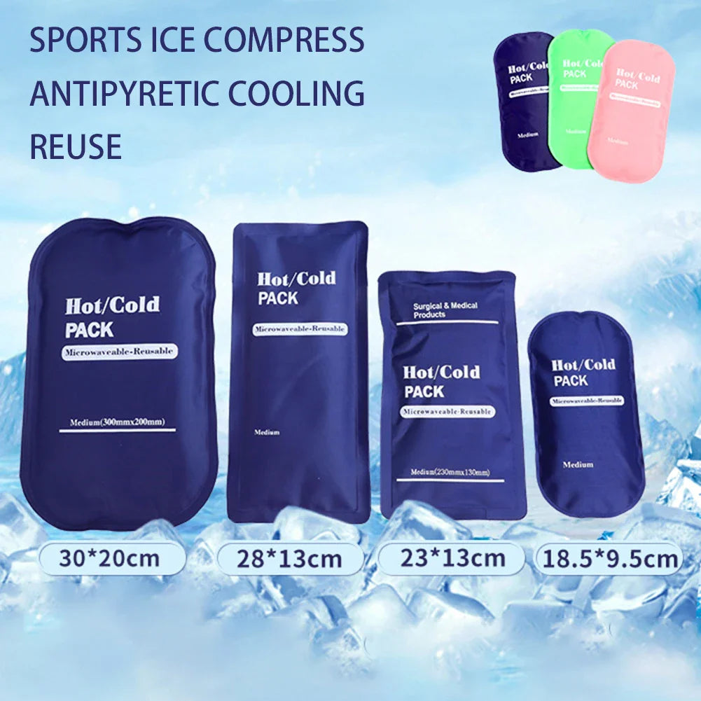 Reusable Ice Bag & Sports Icing Packs – Hot & Cold Therapy for Knees, Ankles, Muscles, Injuries & Back Pain Relief