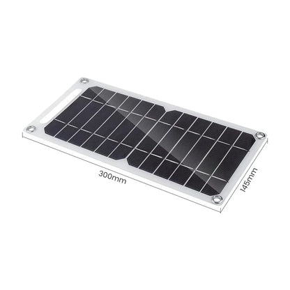 Solar Panel 1-14PCS – USB Waterproof Outdoor Charging Panel for Hiking, Camping & Mobile Phone Battery Bank