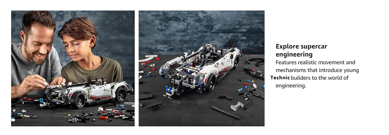 F1 W14 E Technical Performance Building Blocks – 1642PCS Super Race Car Model, Compatible with 42171, 1:8 Scale Toy for Boys Gift