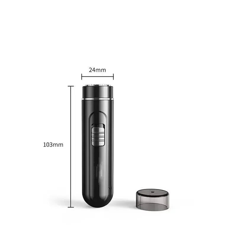 USB Rechargeable Electric Razor for Men – Wet & Dry Shaver, Compact Portable One-Button Grooming Tool for Home, Car & Travel