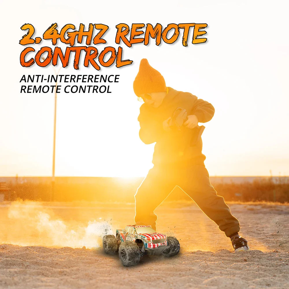 1:20 Off-Road RC Monster Truck — 2.4G High-Speed Remote Control Car | Climbing & Drift Toy for Kids