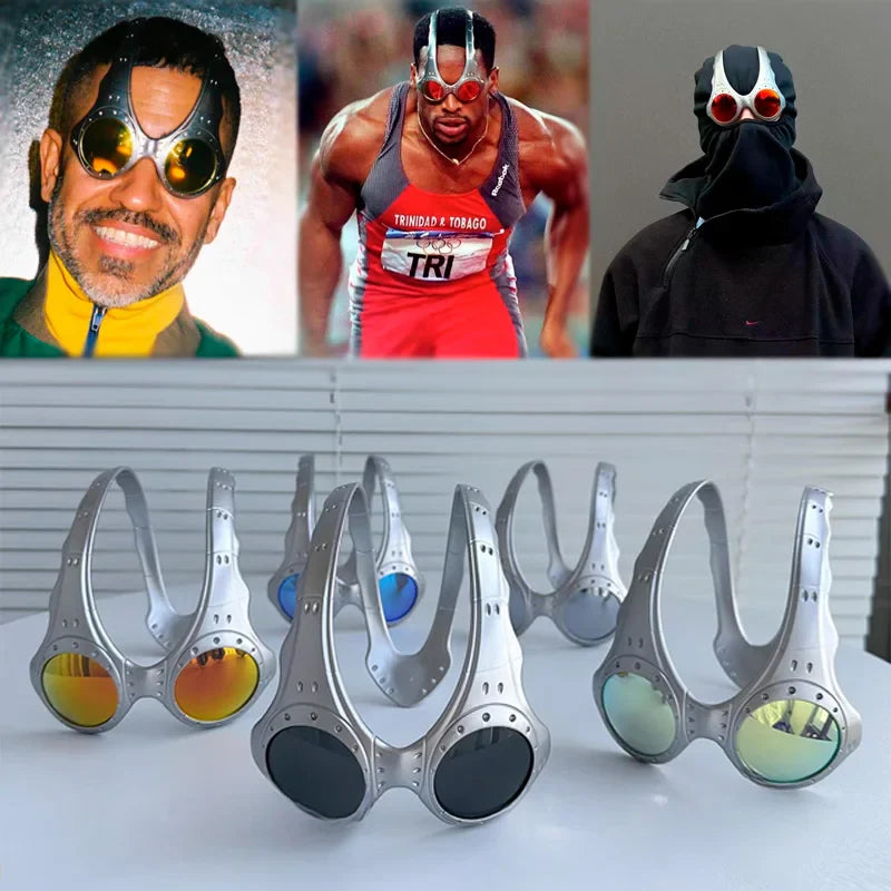 Over The Top Sunglasses for Men & Women – Retro Metal Frame Sports & Cycling Outdoor Glasses