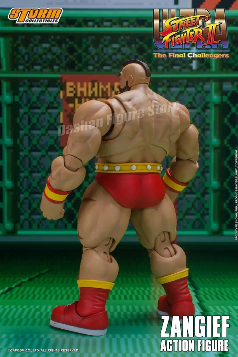 Storm Toys Street Fighter Zangief Action Figure – Movable Collectible Model from The Final Challengers