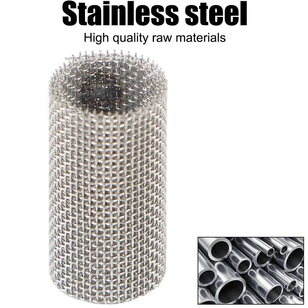 10 Pieces 310s Stainless Steel Car Glow Plug Burner Strainer Screen Filter Mesh - for Diesel Air Parking Heaters