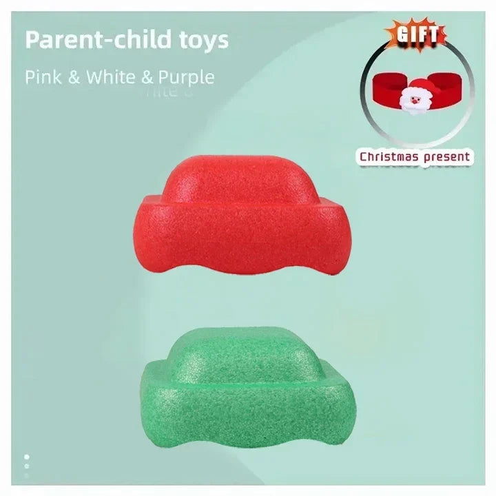 3Pcs Children's Balance Training Foam Tubes – Sensory Stacking Stones for Outdoor Games, Baby Sports Toys Gift