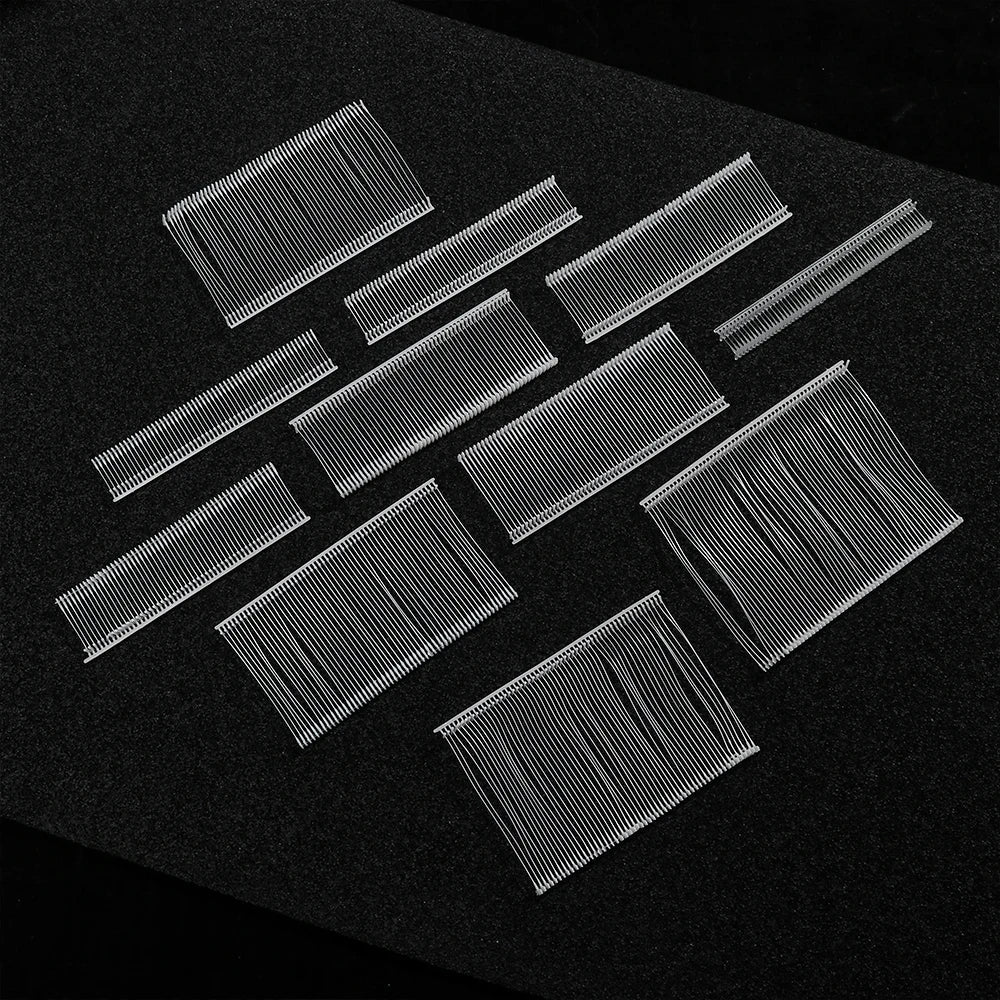 1000pcs Tagging Gun Barbs — 10/15/20/35/50/75mm Plastic Fasteners