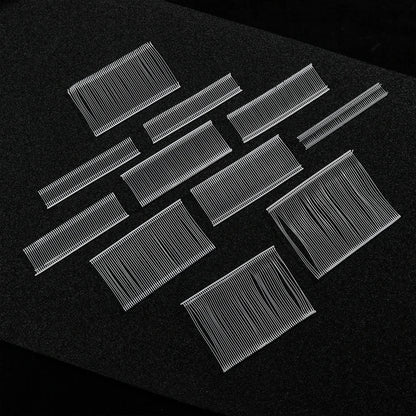 1000pcs Tagging Gun Barbs — 10/15/20/35/50/75mm Plastic Fasteners