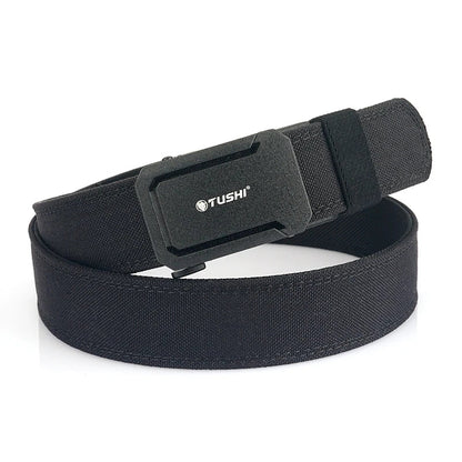 VATLTY Military Belt for Men – Sturdy Nylon with Metal Automatic Buckle, Tactical Police Duty & Outdoor IPSC Accessories