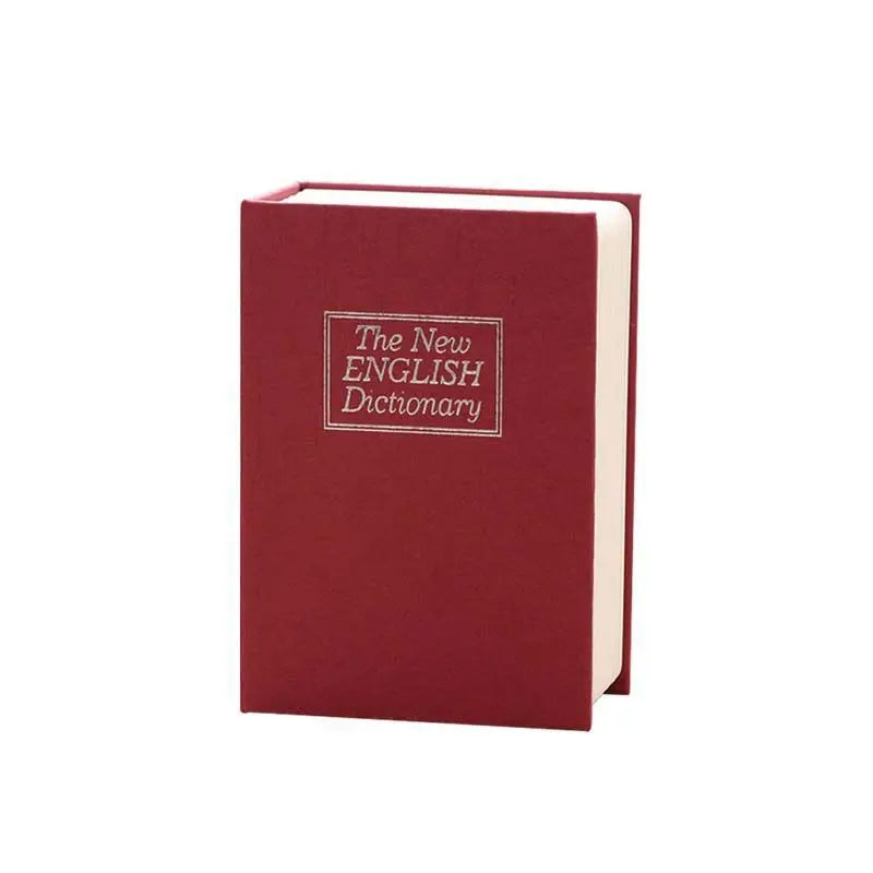 Creative Dictionary Book Piggy Bank – Locked Hidden Secret Money Box for Cash & Coin Storage Safe