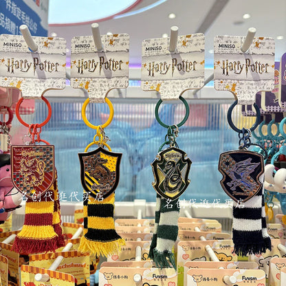 Original Harry Potter Gryffindor Scarf Keychain – Preppy Style Mobile Chain Bag Ornament Gift