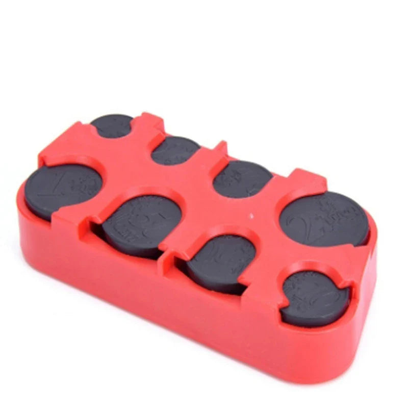 Plastic Mini Euro Coin Dispenser – Car Storage Wallet & Savings Box, Coin Holder Case for Euro Coins