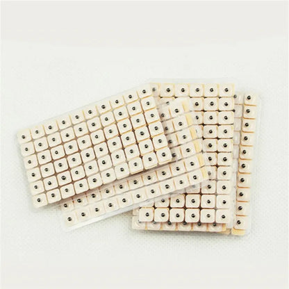 600Pcs Cowherb Seed Ear Stickers - Auriculotherapy Acupuncture for Massage Therapy & Meridian Health