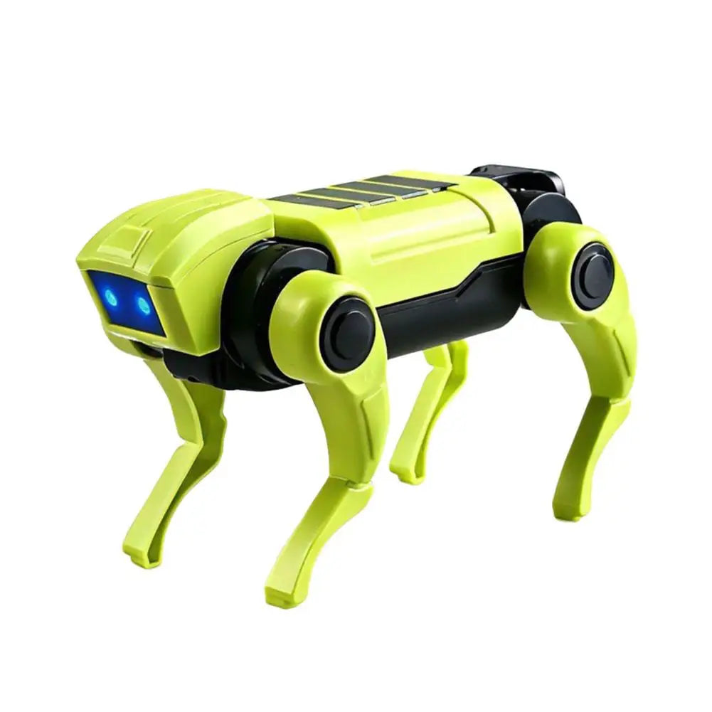 DIY RC Robot Dog Kit – Remote Control Mechanical Science Education Toy Assembly Set for Kids & Boys Learning Gift