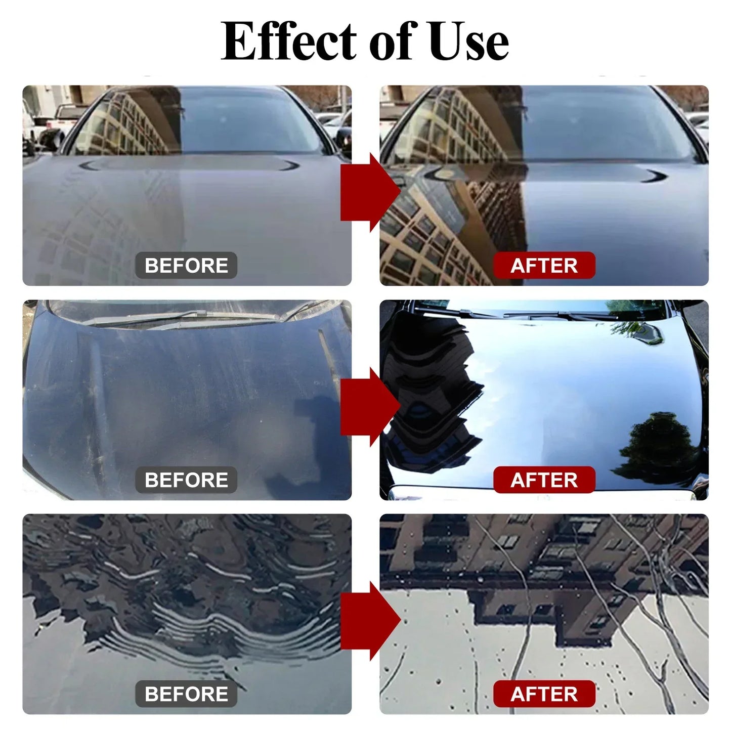 Car Nano Ceramic Coating Kit – Professional High Gloss Paint Protection & Scratch Repair Auto Detailing Solution