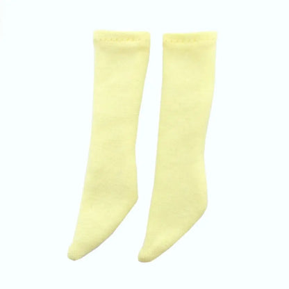 Fashion Handmade OB22/24 Doll Cotton Stockings – Long Socks & Leggings for Blythe Doll DIY Clothes Accessories