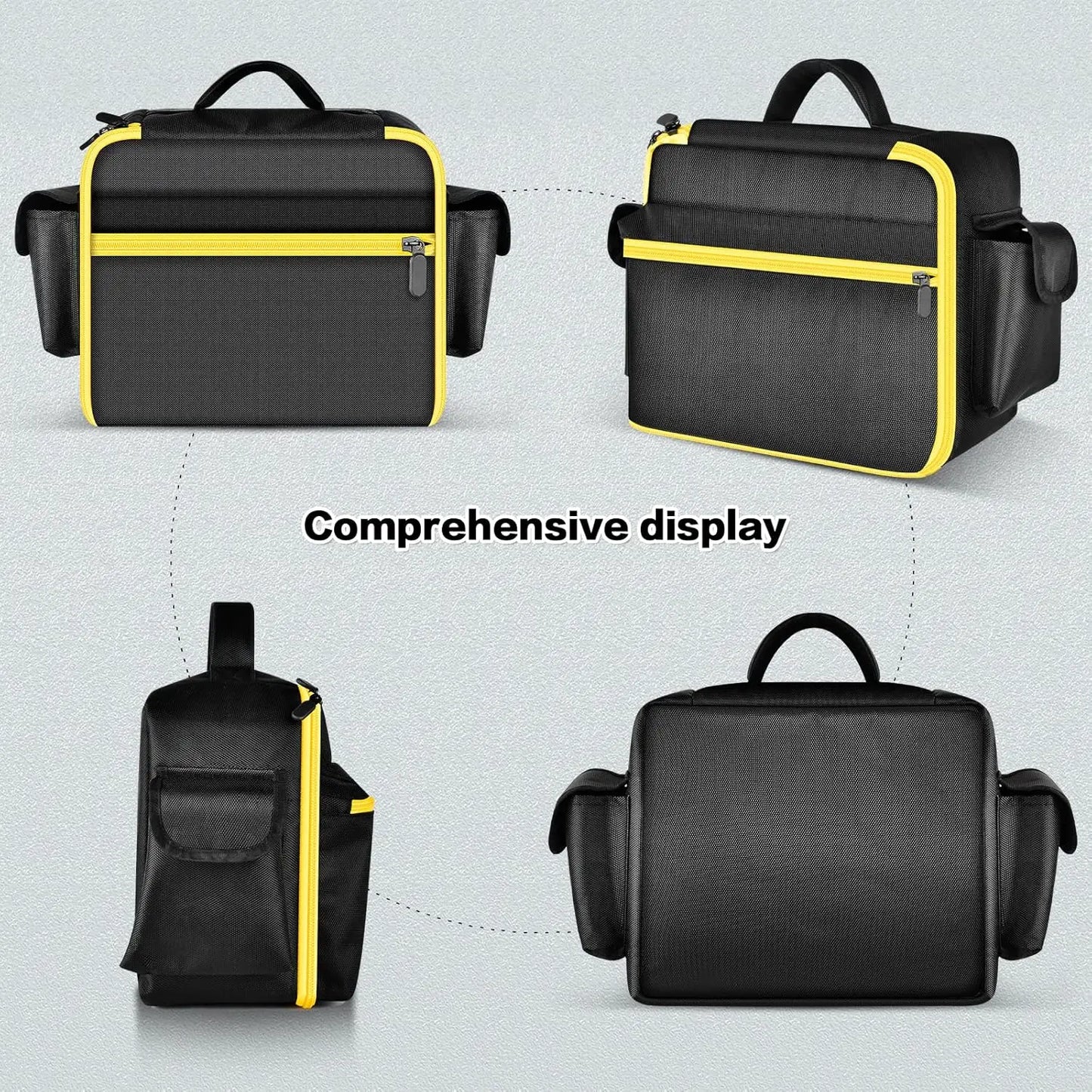 DEWALT 20V MAX Tire Inflator Storage Bag - Protective Air Compressor Carrying Case Organizer for DCC020IB