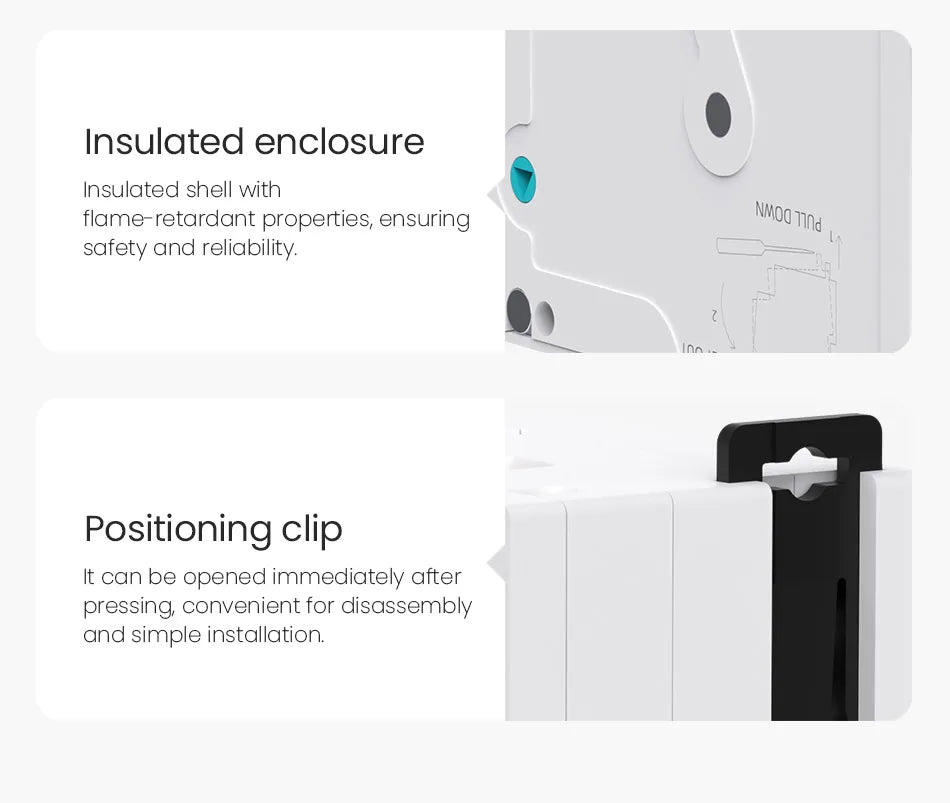 TONGOU ZigBee RCBO Smart Circuit Breaker – Adjustable Residual Current Breaker with Overcurrent & Leakage Protection
