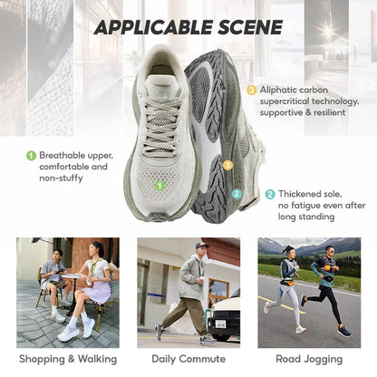 361 Degrees PopBlaze 6 Men's Running Shoes - Lightweight, Shock Absorbing, Comfortable & Wear Resistant Sneakers