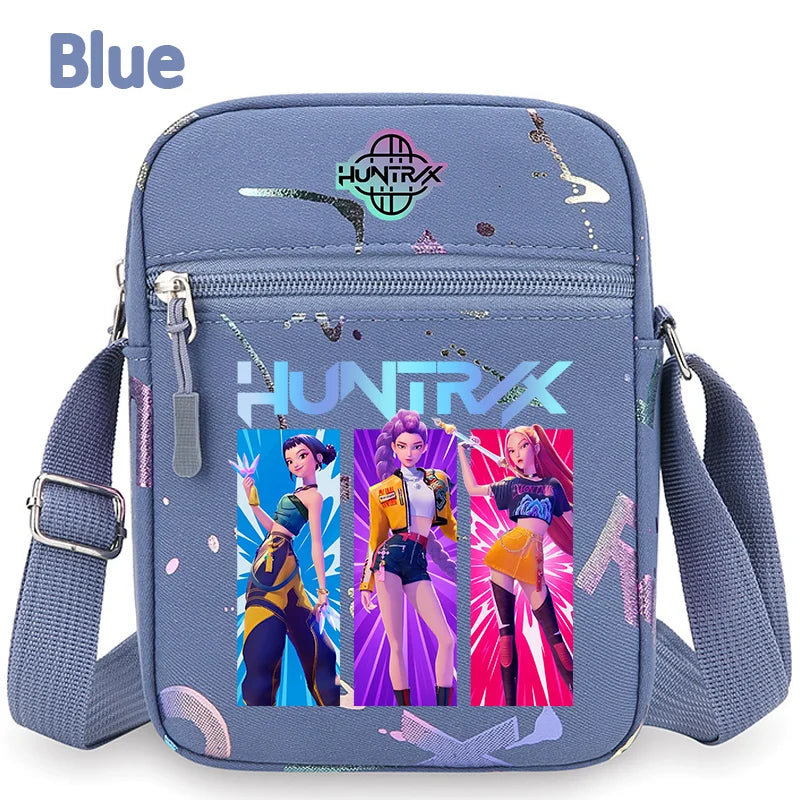 K-Pop Demon Hunters Crossbody Phone Bag – HUNTRX Rumi Huntrix Coin Wallet Shoulder Purse